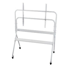 35-100" Rolling TV Stand, Portable with Wheels for Home & Office (Four Brackets), Fixed Mobility, Fits Screen Size: 81.3-215.9 cm, One-Layer Tray