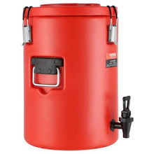 4.5 Gallon Insulated Beverage Dispenser with Spigot 17.2 L Stainless Steel Hot & Cold Drink Server