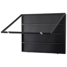 36 Graded Card Display Case 30.5 x 24.3 in Lockable Display Frame with UV Protection