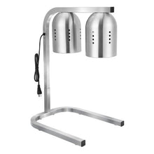 500W Food Heat Lamp Electric Stainless Steel Commercial Warmer for French Fries Buffets Kitchens and Restaurants