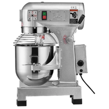 Commercial Food Mixer 14L, 550W 3-Speed Stand Mixer with Stainless Steel Bowl & 3 Attachments