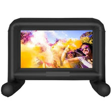 14FT Inflatable Movie Screen Outdoor Projector Screen Blower Carrying Bag Front/Rear Projection