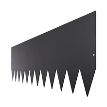 40 x 8 Inch Rust-Resistant Garden Edging Border Steel Landscape Edging ZY-40X12-4Black (Pack of 4)