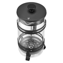 34 oz Borosilicate Glass French Press Coffee Maker (Silver)