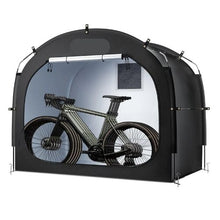 Bike Storage Tent 4–5 Bikes Waterproof Outdoor Tent Ventilated Window Fiberglass Frame