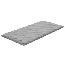 Japanese Tatami Mat Twin Foldable 9-Layer Floor Mattress with Storage Bag for Sleeping & Yoga (Gray)