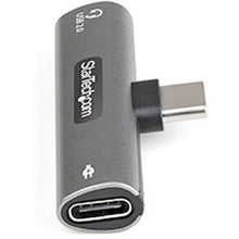 USB C Audio & Charge Adapter 3.5mm TRRS Headphone and 60W USB Type Metal
