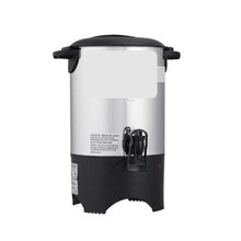 30 Cups Commercial Coffee Urn with Dripless Faucet Quick-Brewing for Catering Business Church