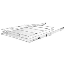 17W×21D×3.15H inches Heavy Duty Slide Out Pantry Shelves Steel Roll Out Drawers Sliding for Kitchen LX-C9263B