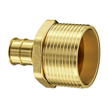 1/2" Brass Clamp-style External Thread for Air 1/2 NPT Pipe Fittings (25PCS)