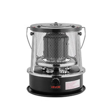 9000 BTU 2-in-1 Kerosene Heater & Cooking Stove, Non-Electric Portable Heater for Camping & Home Use