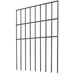 17 x 13 inches Garden Fencing with 1.5 Inch Spike Spacing and Animal Barrier Fence 330x440-28 (28 Pack)