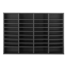 36 Compartment Desk Literature Organizer File & Mail Sorter – (Grey)