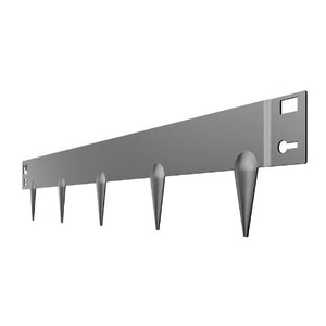 39 x 3 Inch Dark Gray Rust-Resistant Garden Edging Border Steel Landscape Edging ZY-39X3-5Grey (Pack of 5)
