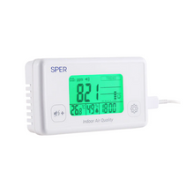 Certified Indoor Air Quality Meter (RH & Temp only) w/ Color Code