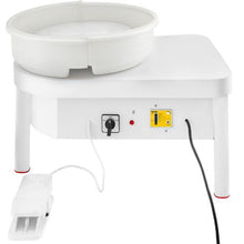 Pottery Wheel 36cm 450W Electric Forming Machine with Foot Pedal for Adults DIY Clay Craft