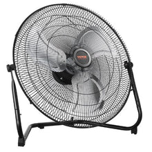 20-Inch Industrial Floor Fan - 4,800 CFM High Velocity 3-Speed Metal Fan with 360° Tilt