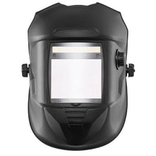 True Color Welding Helmet Auto Darkening – Solar Powered Welder Hood with 4 Arc Sensors for TIG MIG Welding