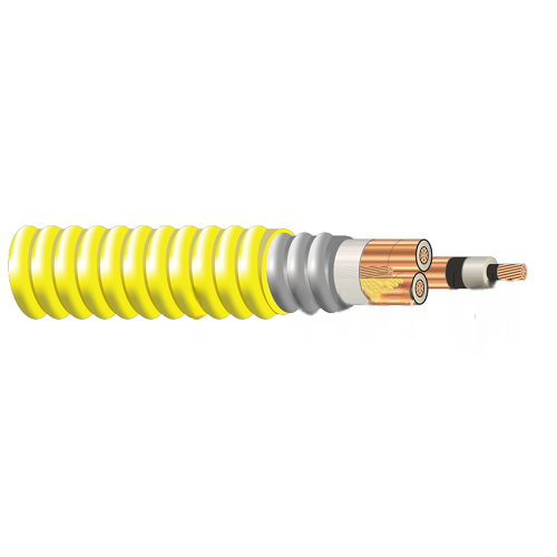 Type MV-105 Three Conductor Copper 5/8kV NLEPR Insulation 133/100% IL AIA Yellow LSZH-TP Jacket