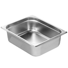 5.9 Inch Hotel Pans Stainless Steel Table Pan For Catering Storage Food UCT8159-6 (Pack of 6)