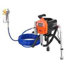 1500W Airless Paint Sprayer 3300 PSI Hose Extension Rod & Nozzles