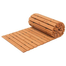 Brown Straight Pathway Roll Out Garden Walkway Wooden Garden
