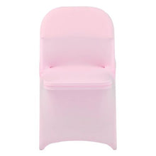50PCS Pink Stretch Spandex Chair Covers Washable Slipcovers for Dining & Events