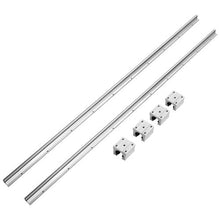 1500 mm Linear Guide Rail Set  and 20 mm Slide Blocks (4 PCS) SBR20-C 1500L