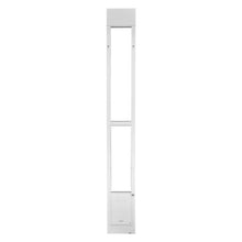 91 to 96 In Dog Door for Sliding Glass Door and Adjustable Height with Metal Rotating Hinges Lock Design for Renters