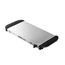 Electric Warming Tray Stainless Steel Adjustable Temperature Control Buffet Food Warmer