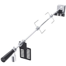 81.3 cm/99.1 cm Universal Grill Rotisserie Kit BBQ Roaster Spit Rod Electric Motor