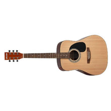 41 Inch Dreadnought Acoustic Guitar Bundle with Gig Bag Tune Capo & Accessories (Natural)