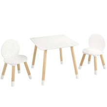 Kids Multi-Activity Table and 2 Chairs Set for Home