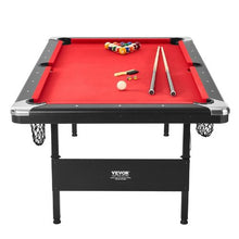 7ft Space-Saving Foldable Pool Table for Kids & Adults