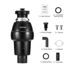 3/4HP 3250RPM Continuous Feed Garbage Disposal with EZ Connect Sound Reduction Power Cord & Splash Guard