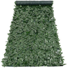 39" x 158" Dark Green Ivy Fence with Mesh Backing & Strengthened Joints – Artificial Greenery Privacy Screen Dark Green Backcloth JNF010 JNF010