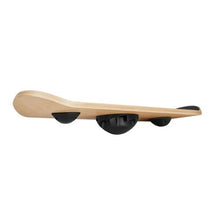 3-Level Adjustable Wooden Balance Board Non-Slip Wobble Trainer for Core Workout & Home Gym