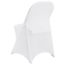 12-Pack Premium White Stretch Chair Covers – Fitted Washable Slipcovers for Wedding & Banquet Chairs (White)