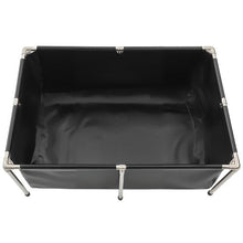 126.8-Gal Foldable PVC Koi Fish Pond with Stable Frame & Drain Valve
