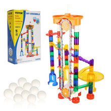 153-Piece Motorized Marble Run Set with Elevator & 30 Marbles – STEM Maze Race Track Toy for Kids 3+