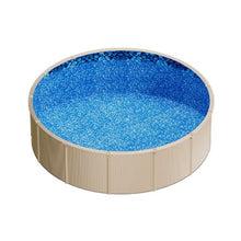 15-ft Round Pool Liner Overlap Vinyl Liner Fits 54" Walls for Steel-Sided Above Ground Pools Boulder Swirl