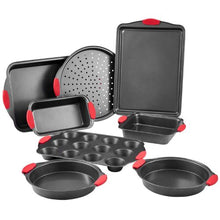 Carbon Steel Cookware Set for Baking Cookie Cake Muffin Bread (8 Pieces)