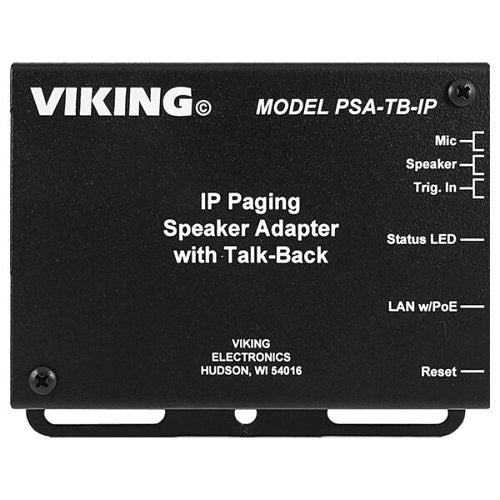 IP Paging Speaker Adapter with Talk-back VIK-PSA-TB-IP