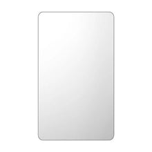 16x24 Inch Medicine Cabinet with Mirror Aluminum Frame Adjustable Shelves Recessed & Wall-Mounted for Bathroom