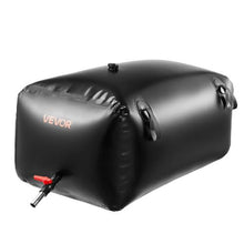 63.4 Gal Water Storage Bladder Collapsible 1000D PVC Leakproof Water Tank for Camping RV & Garden Use