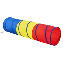 Kids Pop-Up Play Tunnel Tent, Colorful Crawl Tunnel for Kids