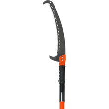 27 ft Extendable Manual Pole Saw with Sharp Steel Blade for Tree Trimming and Pruning