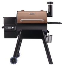8-in-1 Wood Pellet Grill Smoker 575 sq. in. with LCD Screen Meat Probe 500°F Max Temperature – (Black)