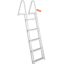 Removable 5-Step Dock Ladder 350 lbs Capacity Pontoon Boat Nonslip Design RDL5