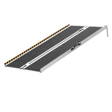 48 Inch Portable Wheelchair Ramp Aluminum Folding Threshold Ramp for Home Steps Stairs Doorways Curbs